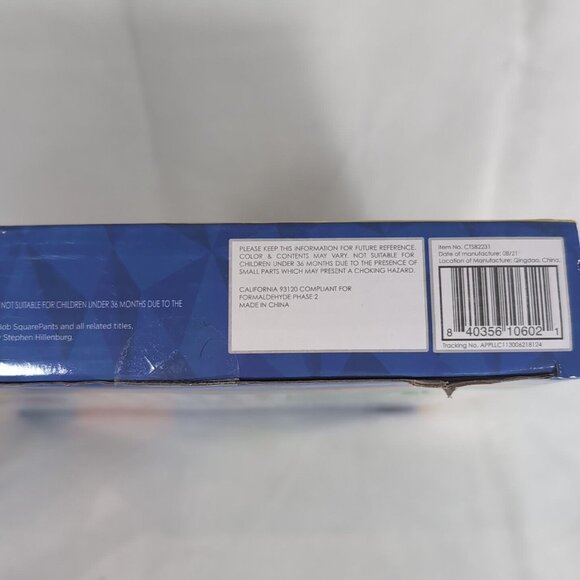 Spongebob Squarepants Checkers Wooden Deluxe Nickelodeon NEW Board Game CTSB2231 - Picture 8 of 8